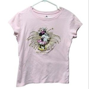 Disney Parks womens Minnie mouse top Large